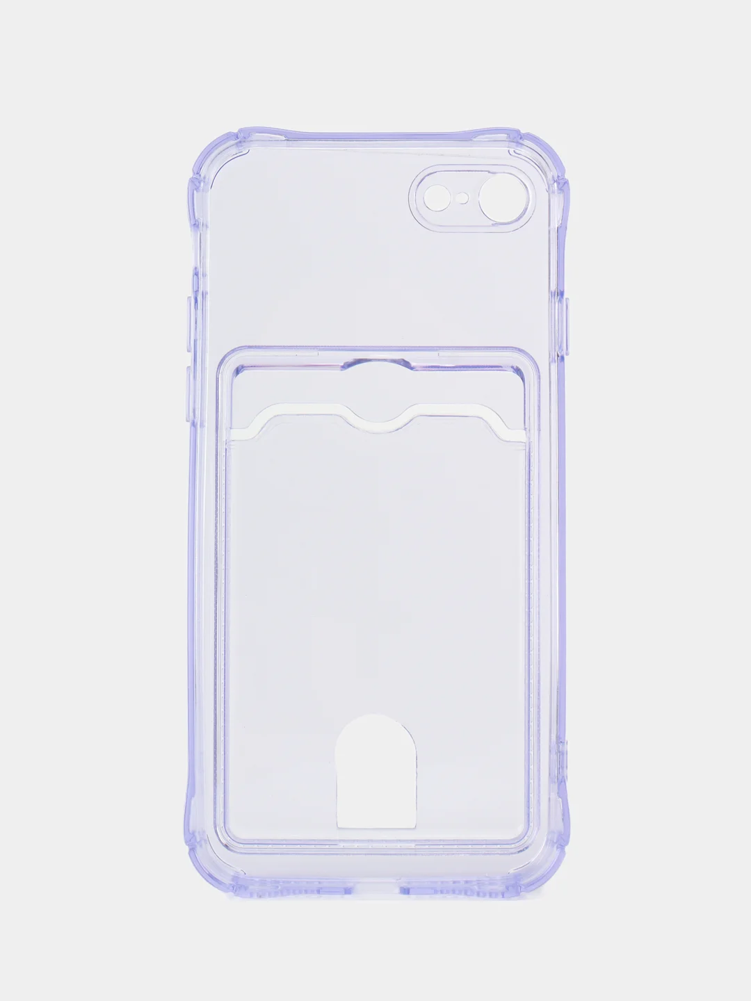 Лавандовый чехол для iPhone 7, 8, SE 2020, 11, 13, 14 Plus, 13 Pro 13 14 Pro Max с карманом для карты