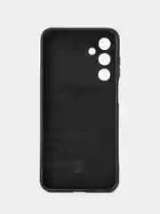 Черный чехол Samsung galaxy A16 4G Противоударный, с металлической подставкой кольцом