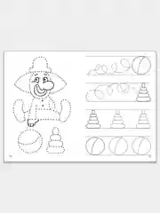 Комплект из 3 рабочих тетрадей для детей 3-4 лет. Елена Бортникова