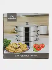 Мантоварка Добрыня DO-1712 28см 3 сетки
