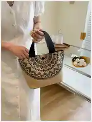 Розовый пляжная сумка шоппер, летняя сумка из джута