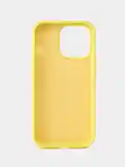 Желтый чехол для iPhone, Айфон 11, 12, 13, 14, 15, Pro, Max, Silicone Case, силиконовый