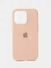 Пастельно-коралловый чехол для iPhone, Айфон 11, 12, 13, 14, 15, Pro, Max, Silicone Case, силиконовый