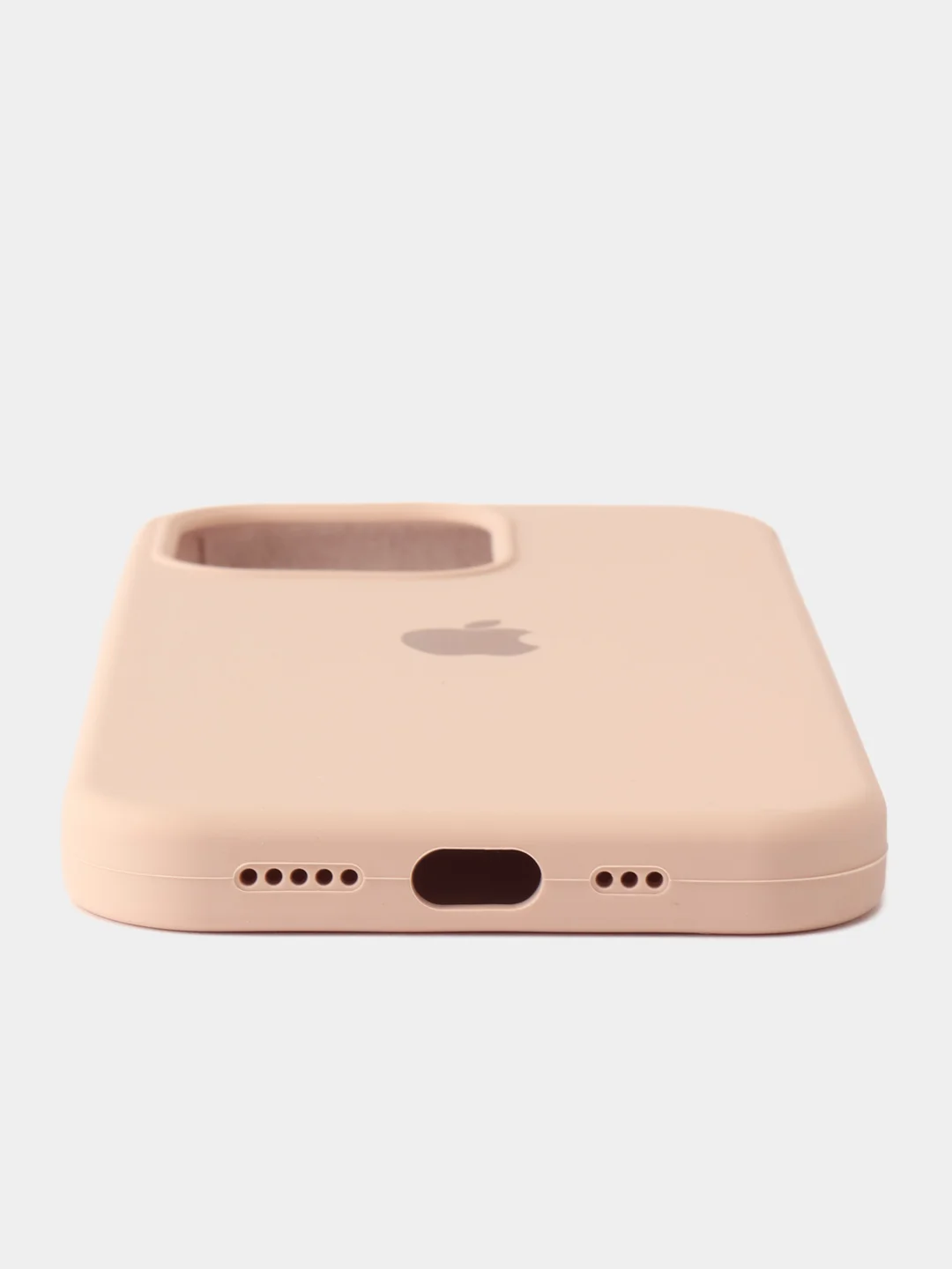 Пастельно-коралловый чехол для iPhone, Айфон 11, 12, 13, 14, 15, Pro, Max, Silicone Case, силиконовый