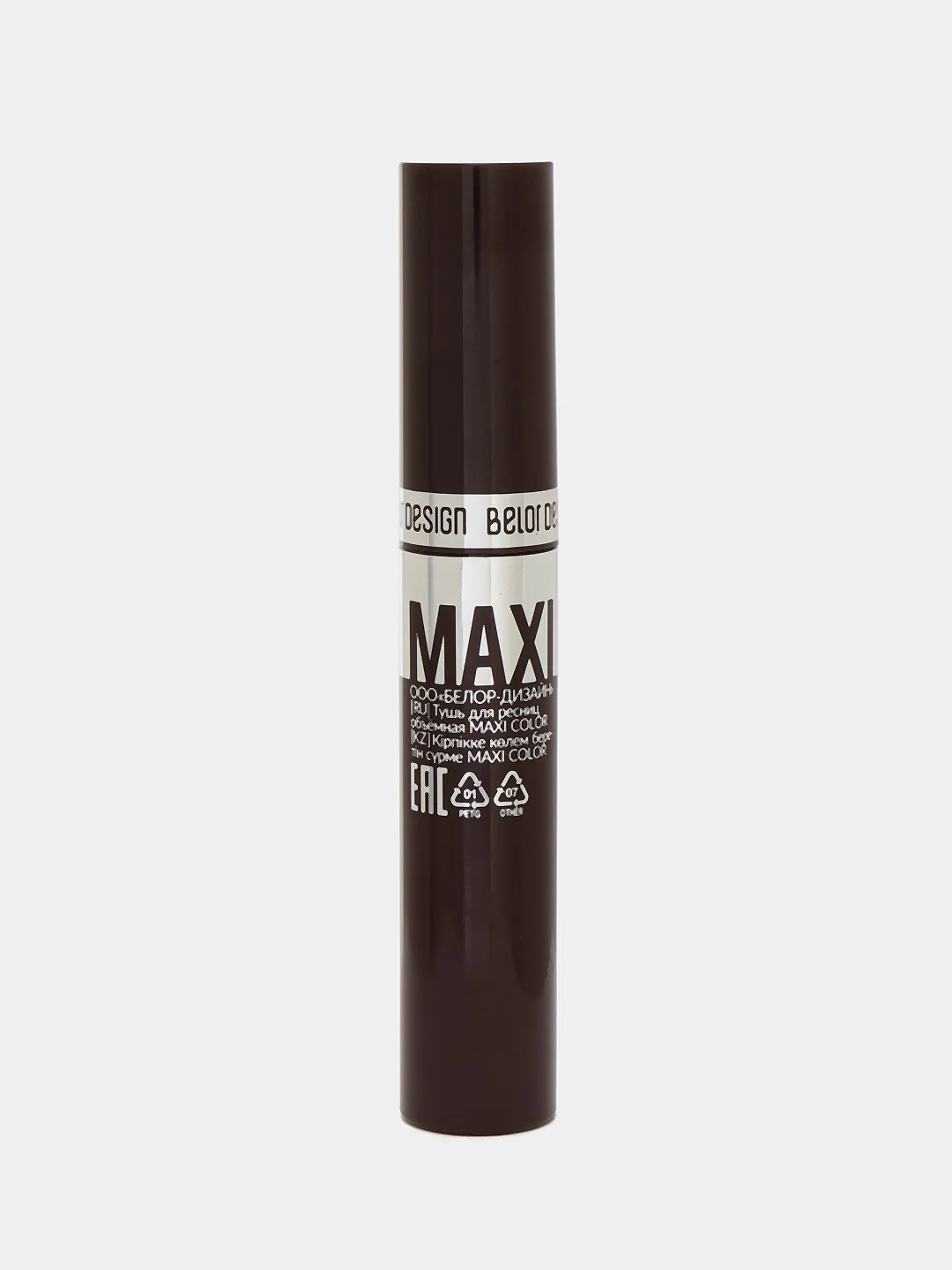 Belor Design Тушь для ресниц объемная  Maxi Color ,шоколадная