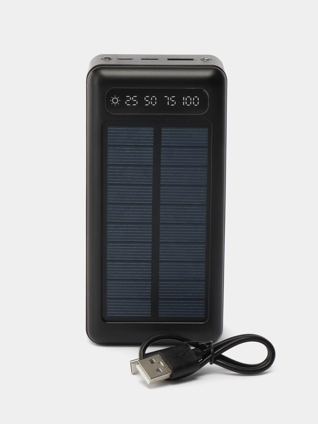 Power Bank 50000 внешний аккумулятор с быстрой зарядкой 22.5W и встроеными кабелями