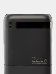 Черный внешний аккумулятор 20000mah, 22,5W, Повербанк, Powerbank Remax, портативная зарядка