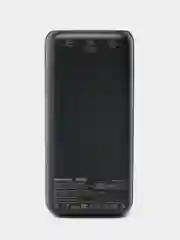 Черный внешний аккумулятор 20000mah, 22,5W, Повербанк, Powerbank Remax, портативная зарядка