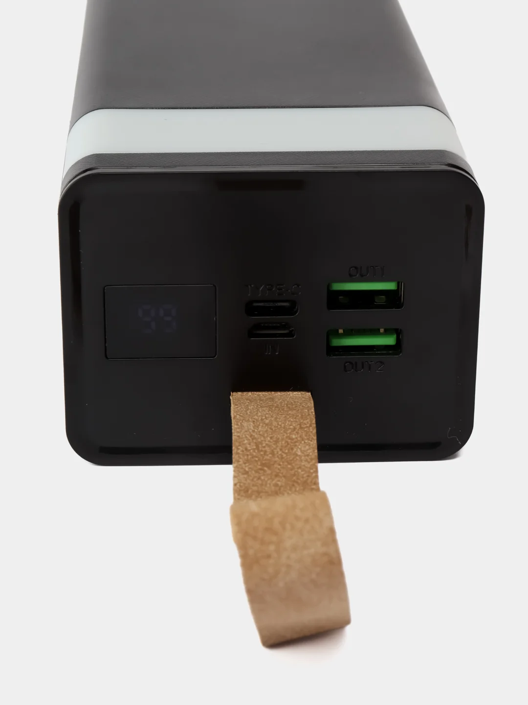 Хром портативная зарядная станция 80000mAh/60000mAh/30000mAh. Power Bank быстрой заряткой 22,5W