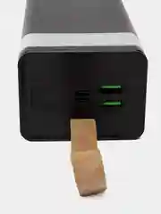 Хром портативная зарядная станция 80000mAh/60000mAh/30000mAh. Power Bank быстрой заряткой 22,5W