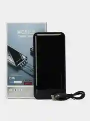 Повербанк 30000 со встроенными кабелями lightning, USB, USB Type-c, microUSB