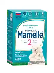 Смесь сухая молочная MAMELLE 2 адаптированная последующая с 6 до 12 месяцев, 600г