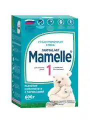 Смесь сухая молочная MAMELLE 1 адаптированная начальная с рождения до 6 месяцев, 600г