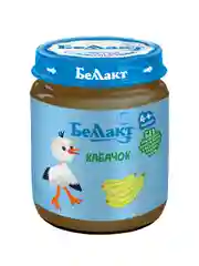 Пюре овощное БЕЛЛАКТ из кабачков, с 4 месяцев, 100г*6шт