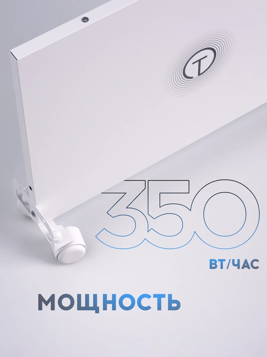 Обогреватель для дома настенный/напольный Titan Electronics белый