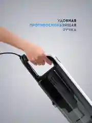 Черный titan Electronics пылесос вертикальный проводной 01, пластиковая трубка