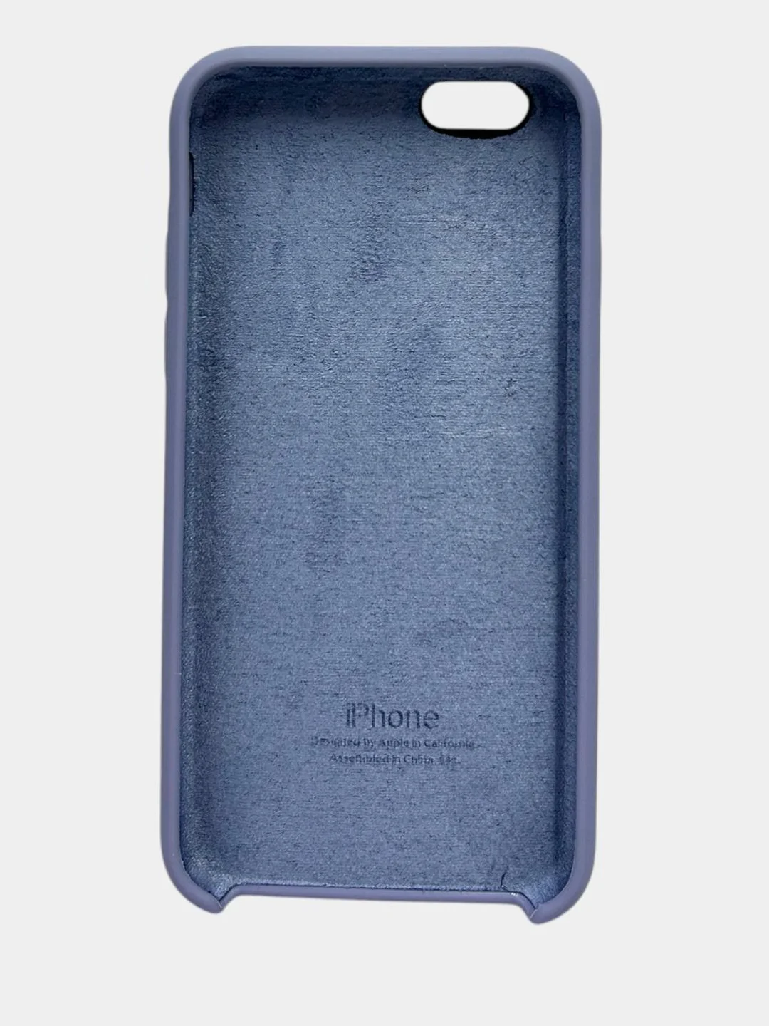 Сиреневый чехол iPhone 6/6s Silicone case