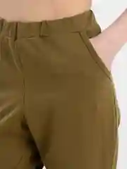 Хаки milena21 Брюки женские спортивные, большие размеры