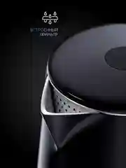 Черный электрический чайник Titan Electronics