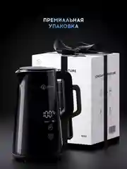 Черный электрический чайник Titan Electronics