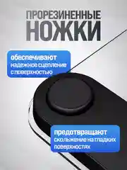 Черный весы напольные электронные Titan Electronics 05 MINI, 2 показателя, до 180кг
