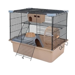 Клетка для грызунов Рикки, 2 этажа, разборная, 42*30*40см