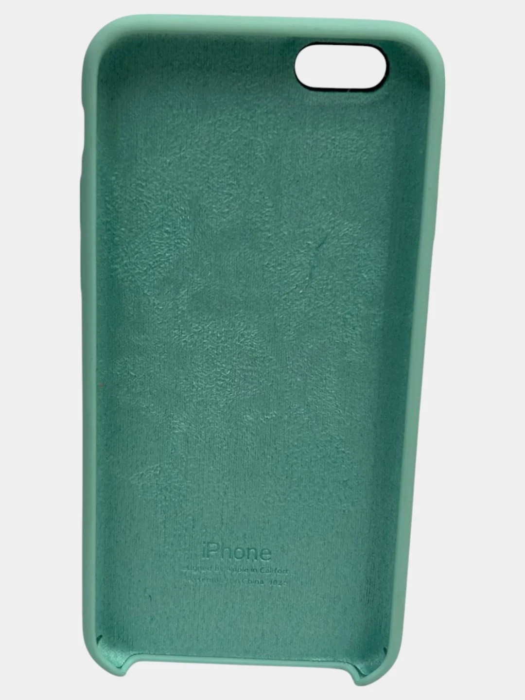 Бирюзовый чехол iPhone 6/6s Silicone case