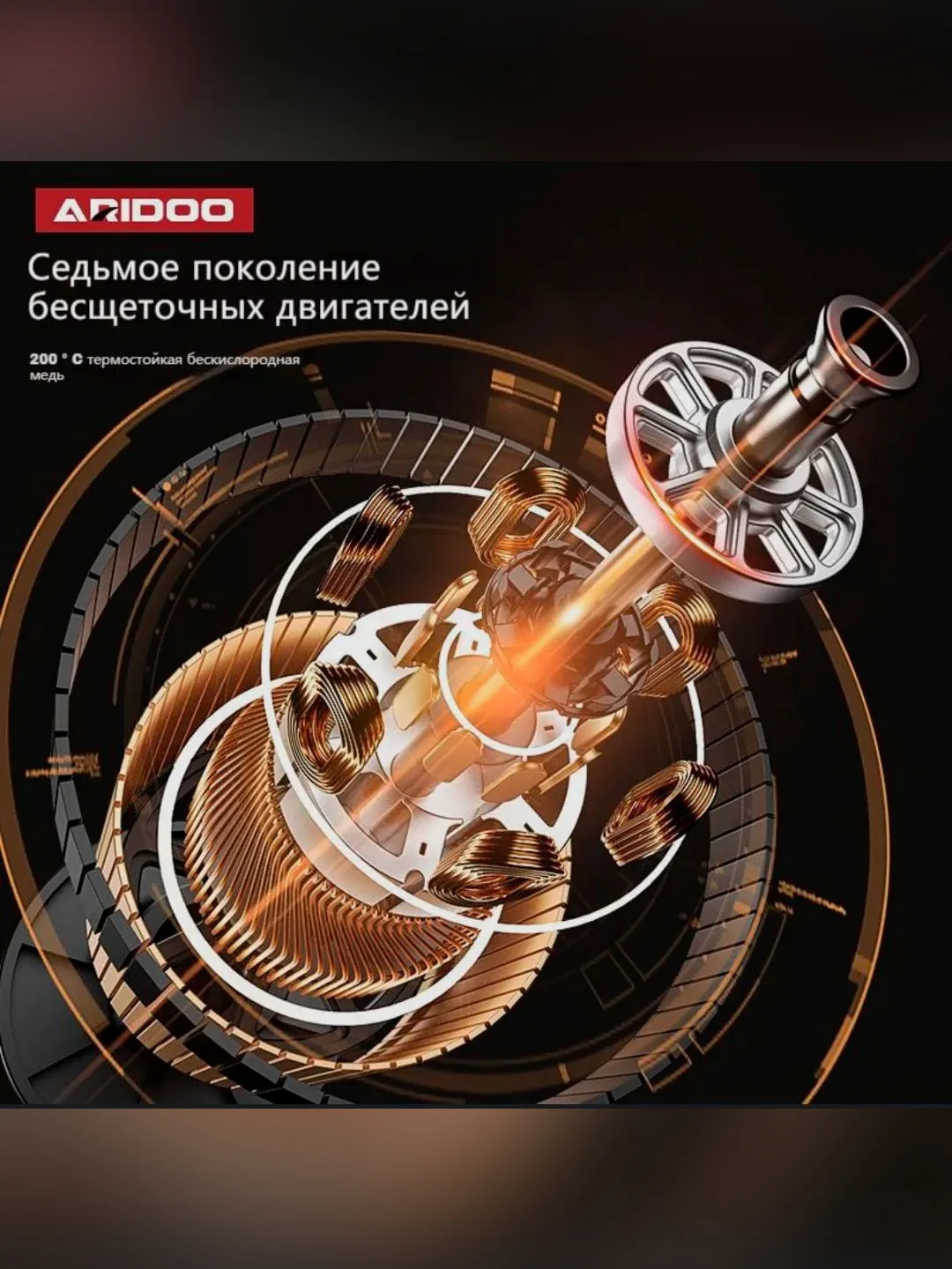 Аккумуляторная цепная пила Aridoo
