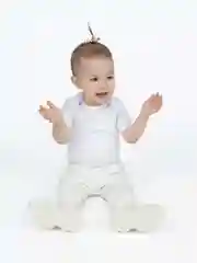 Молочный ползунки для мальчика, штанишки для девочки, Утенок