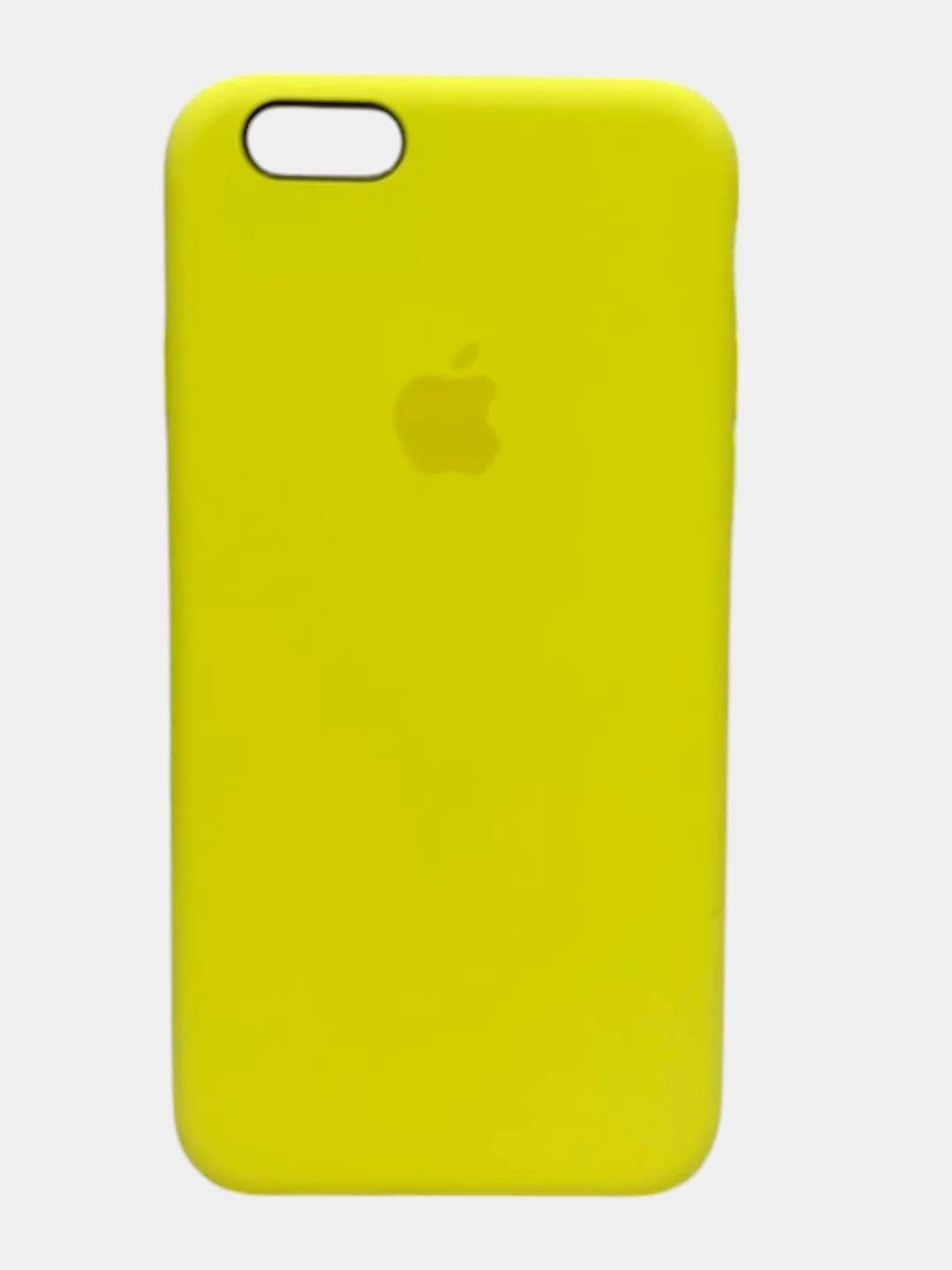 Светло-жёлтый чехол iPhone 6/6s Silicone case
