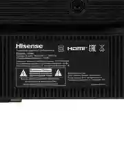 Телевизор 55" LED Hisense 55A6K, UHD 4K Smart TV/Wi-Fi/Bluetooth