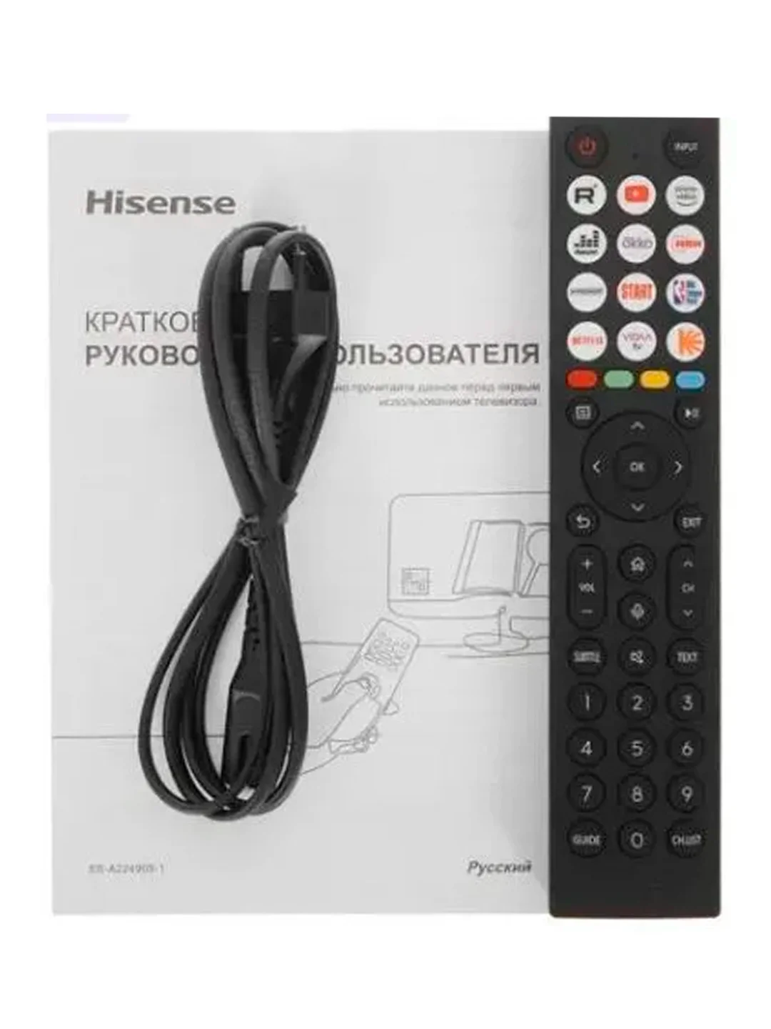 Телевизор 55" LED Hisense 55A6K, UHD 4K Smart TV/Wi-Fi/Bluetooth