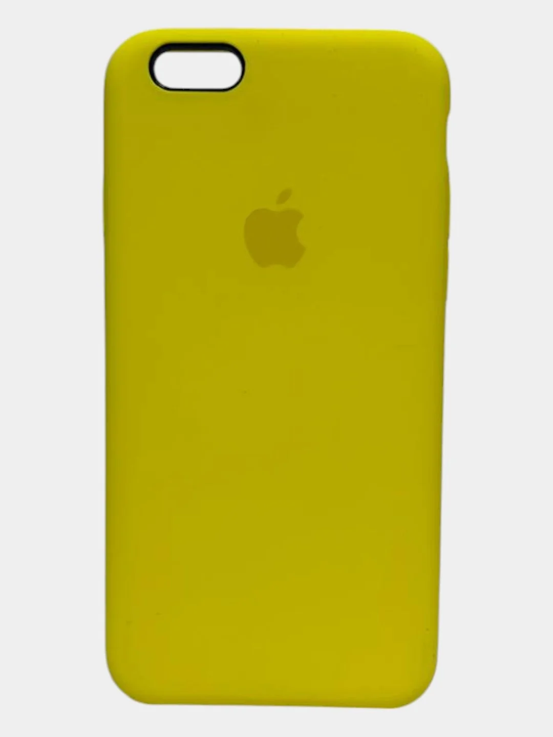 Желтый чехол iPhone 6/6s Silicone case