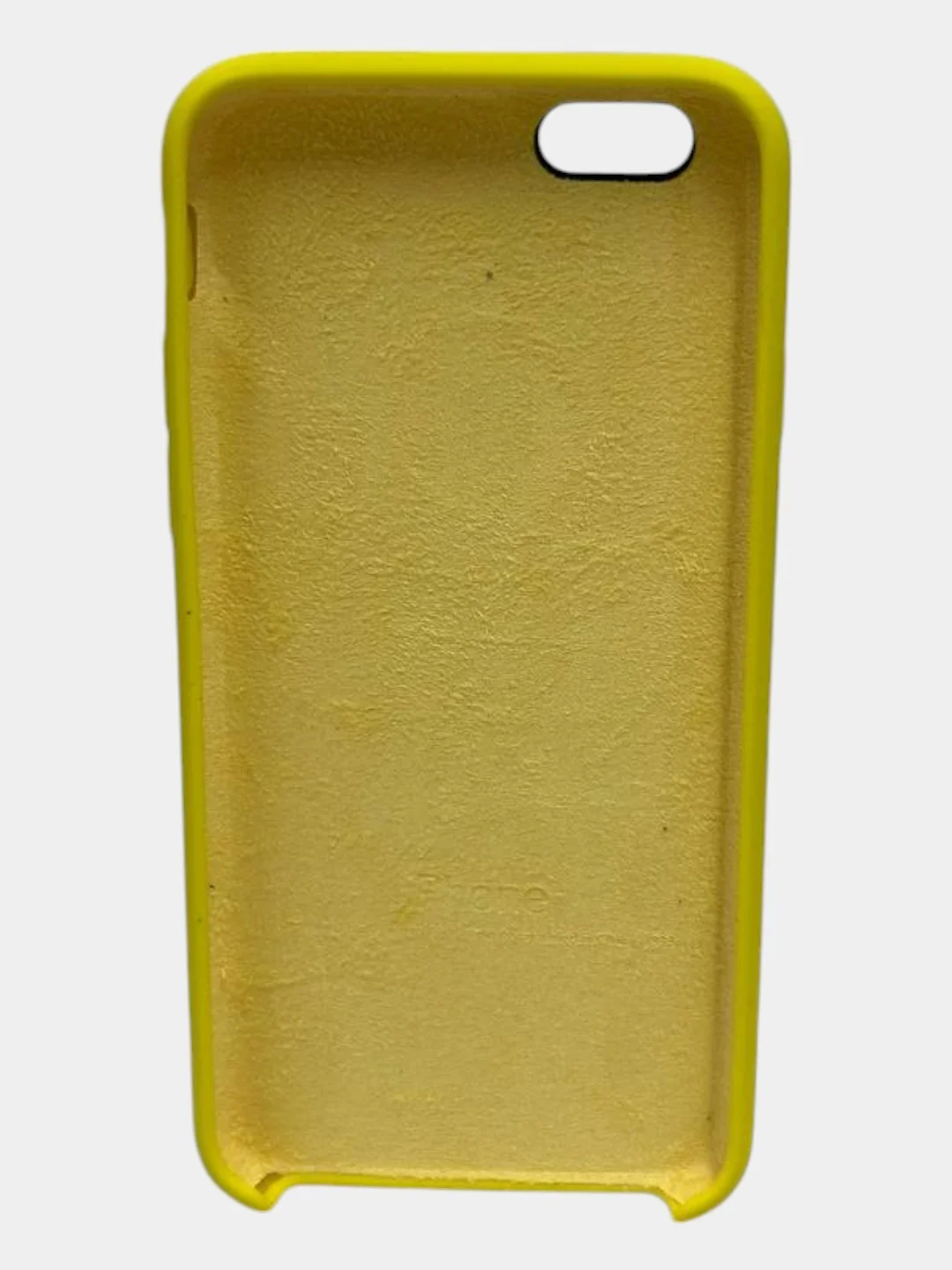 Желтый чехол iPhone 6/6s Silicone case
