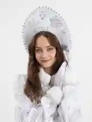 Прозрачный костюм Снегурочка