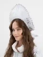 Прозрачный костюм Снегурочка