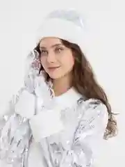 Серебряный костюм Снегурочка