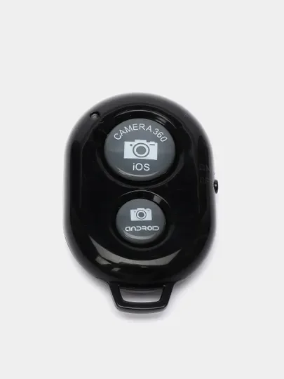 Черный блютуз кнопка, Bluetooth пульт для штатива, селфи палки для телефона и планшета для фото
