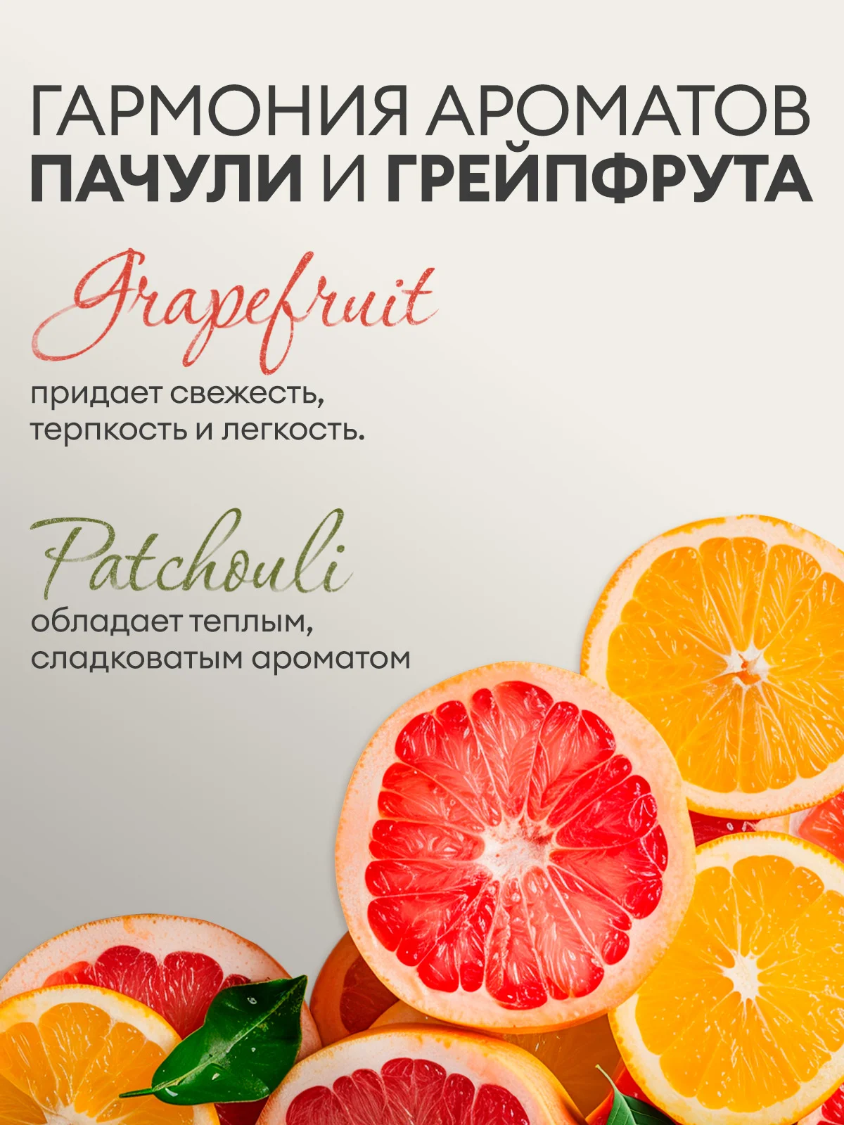 Набор подарочный Grass Milana жидкое мыло Amber & Black Vetiver + Patchouli & Grapefruit