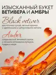 Набор подарочный Grass Milana жидкое мыло Amber & Black Vetiver + Patchouli & Grapefruit