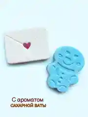 Небесно-голубой бомбочки для ванн подарочный набор подарок на новый год маме подруге снеговик рождество