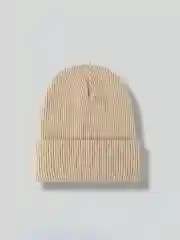 Бежевый шапка детская