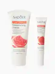 Красный подарочный набор уходовой косметики для лица Sadoer, 9 в 1,подарок на новый год