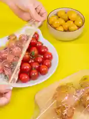 Пакеты крышки. Пакеты пищевые на резинке.  Шапочки для посуды 100штук
