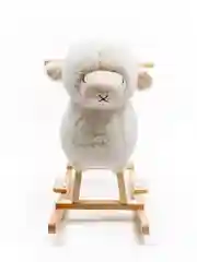 Качалка Овечка AMAROBABY (Dolly), белый, 65х34х60 см