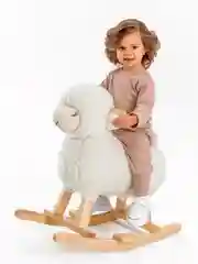 Качалка Овечка AMAROBABY (Dolly), белый, 65х34х60 см