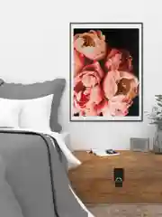 Картина по номерам на холсте с подрамником 40*50 "Пионы"