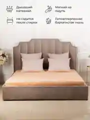 Манго простыня на резинке 160х200х25см трикотажная хлопок 100%