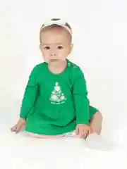 Боди-платье ясельное новогоднее, Утенок