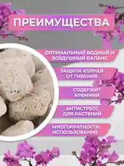 Дренаж для цветов и комнатных растений, Пеностекло  фракция 2-3см. 3 литра